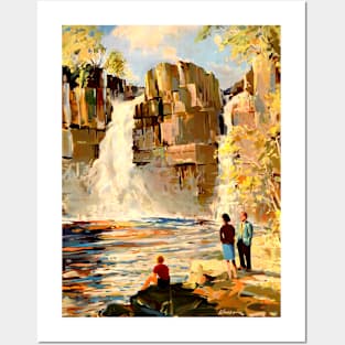 Vintage Travel Poster Artwork - Teesdale Posters and Art